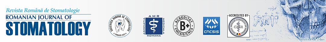 Romanian Journal of Stomatology Logo